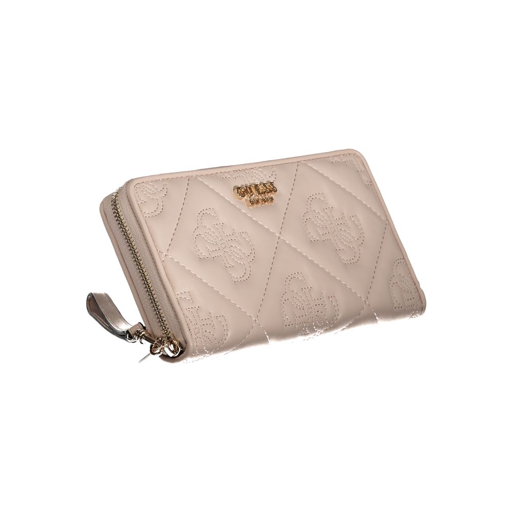 Beige Polyethylene Wallet