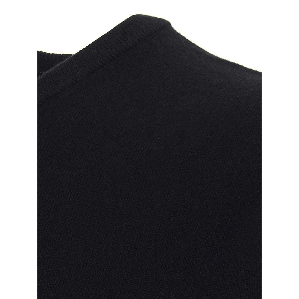 Elegant Black Cashmere Sweater for Men