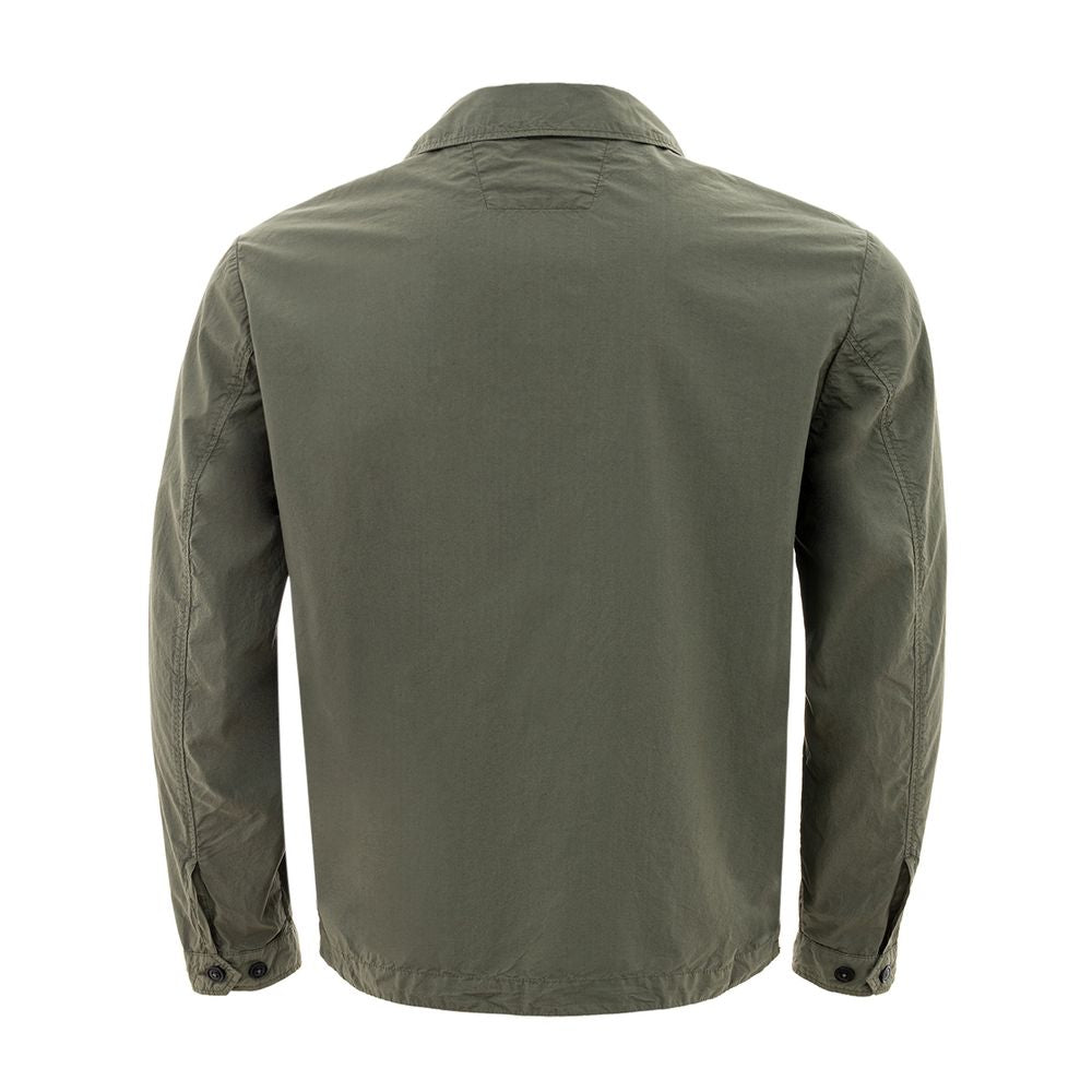 Army Elegance Polyamide Shirt for Men