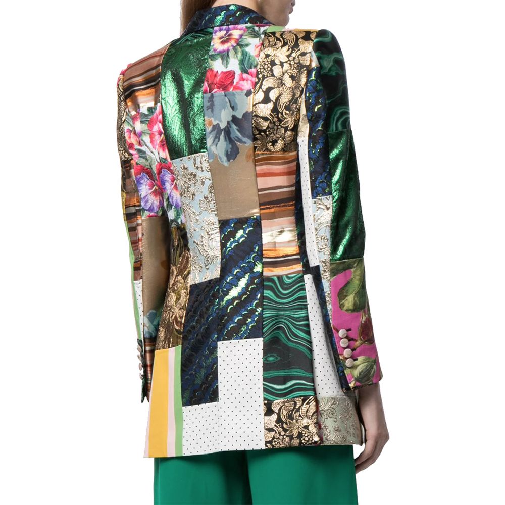 Multicolor Polyester Suits & Blazer