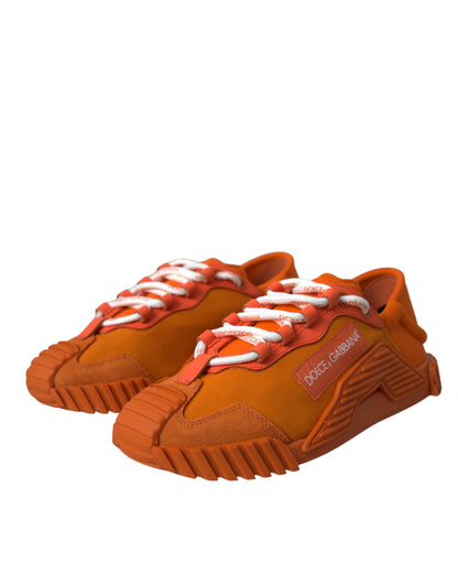 Orange NS1 Low Top Sports Sneakers Shoes