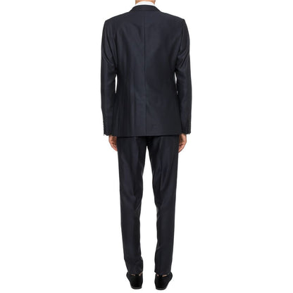 Blue Wool Vergine Suit