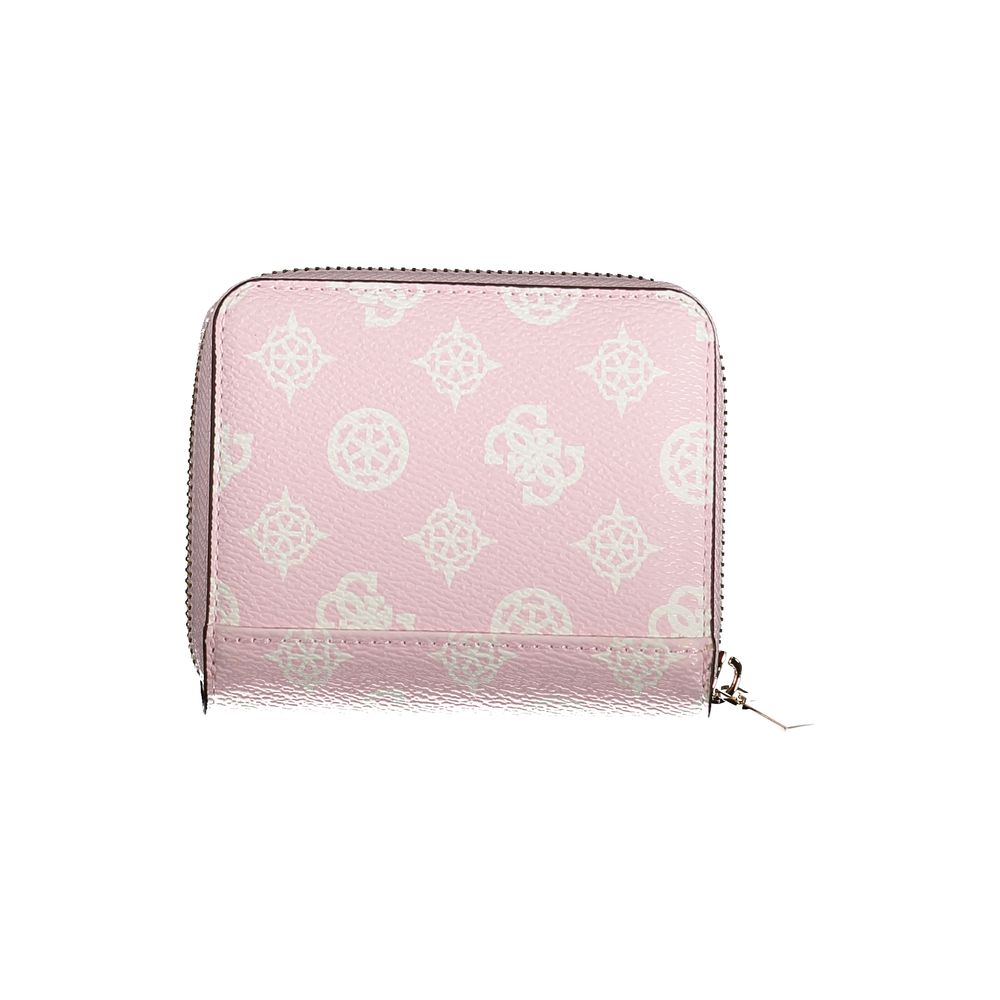 Pink Polyethylene Wallet