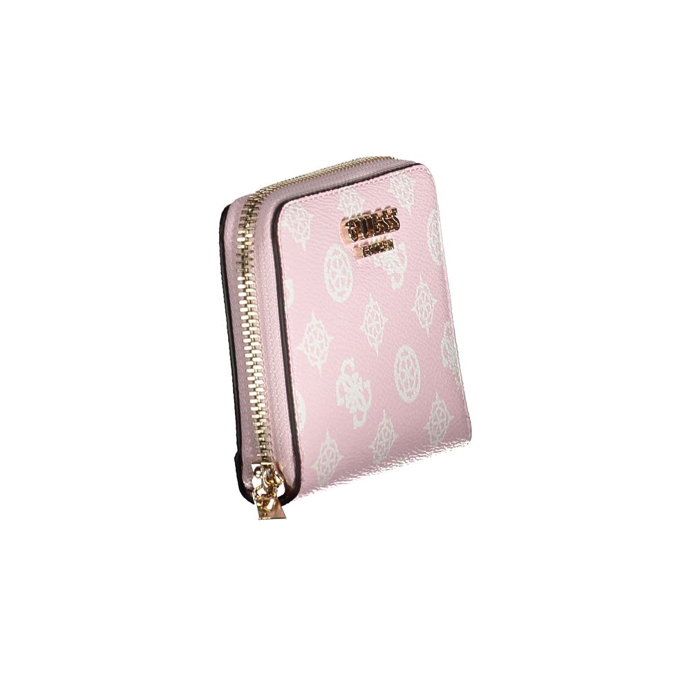 Pink Polyethylene Wallet