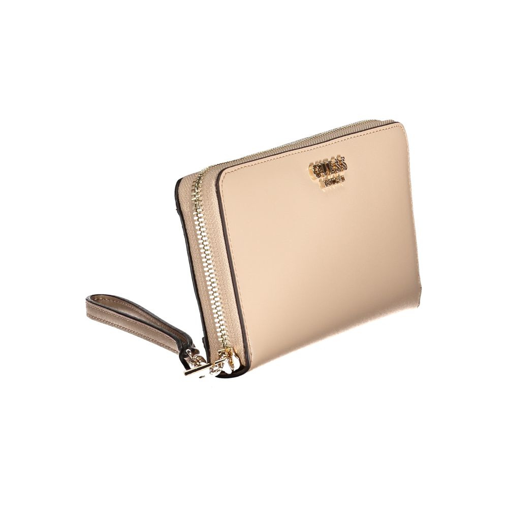 Beige Polyethylene Wallet