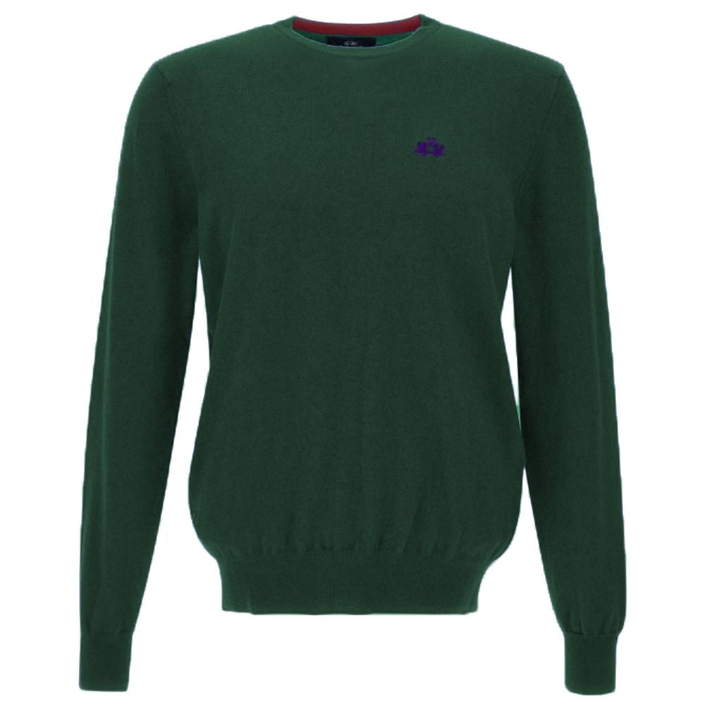 Green Cotton Sweater