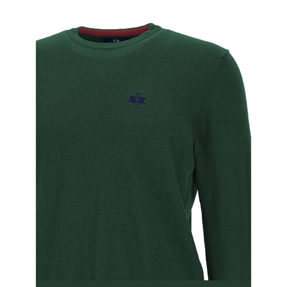 Green Cotton Sweater