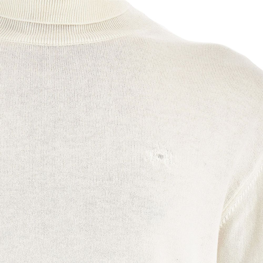 White Cotton Sweater