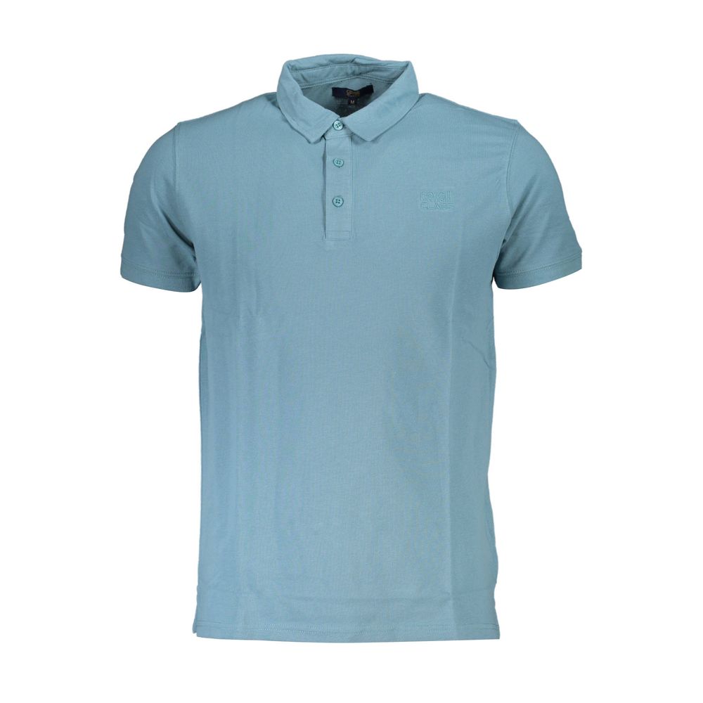 Light Blue Cotton Polo Shirt