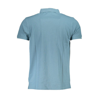 Light Blue Cotton Polo Shirt