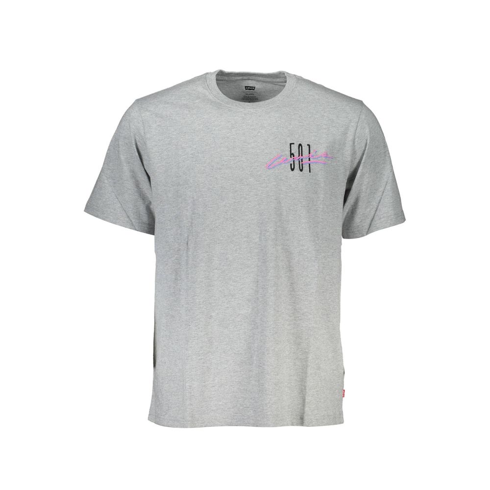 Gray Cotton T-Shirt