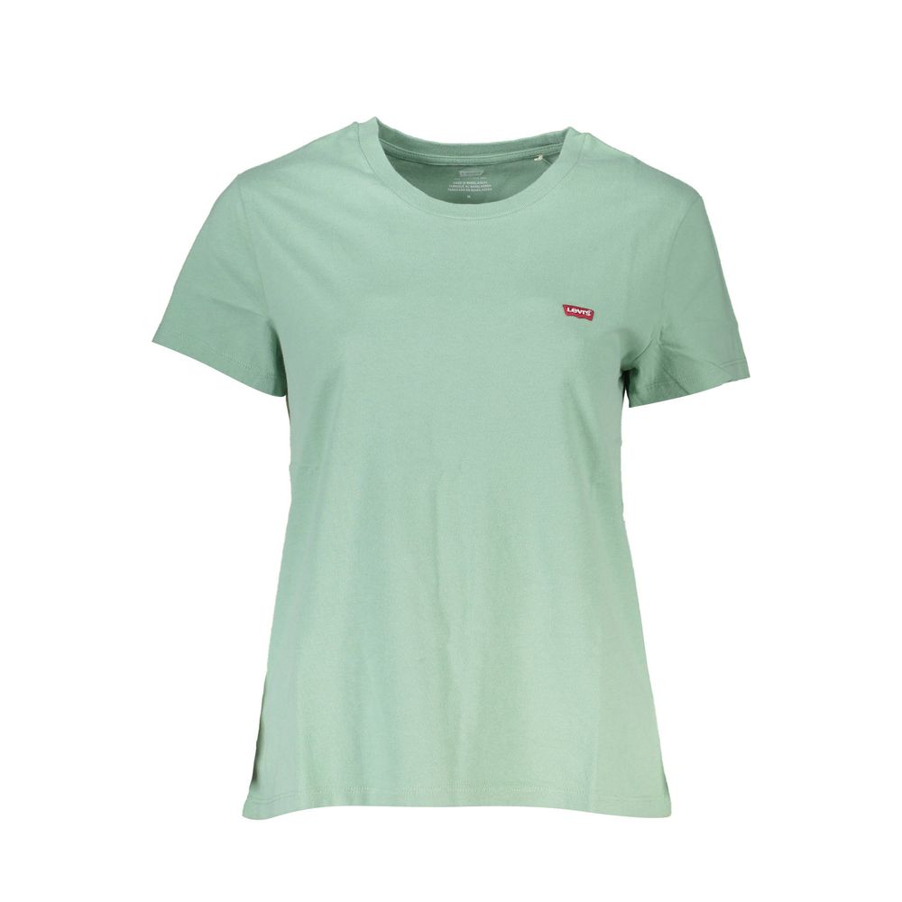 Green Cotton Tops & T-Shirt