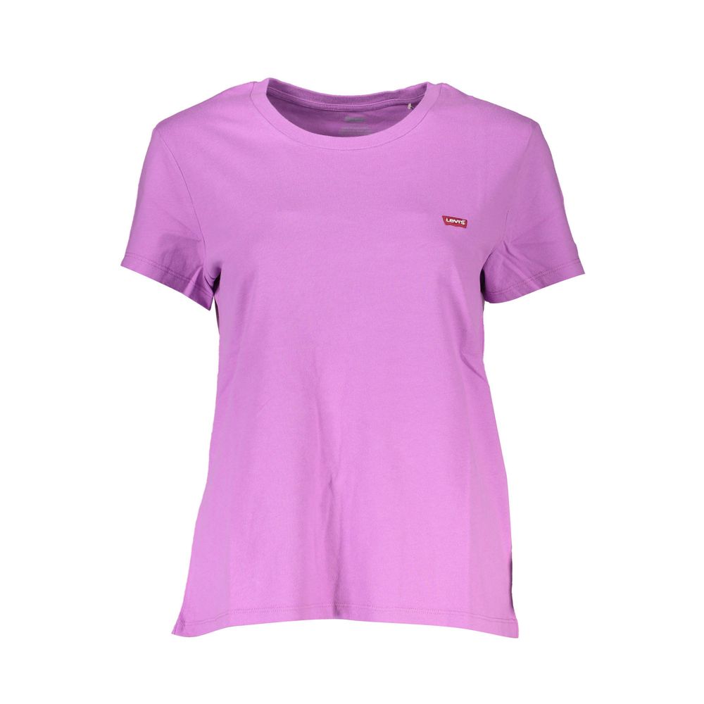 Purple Cotton Tops & T-Shirt