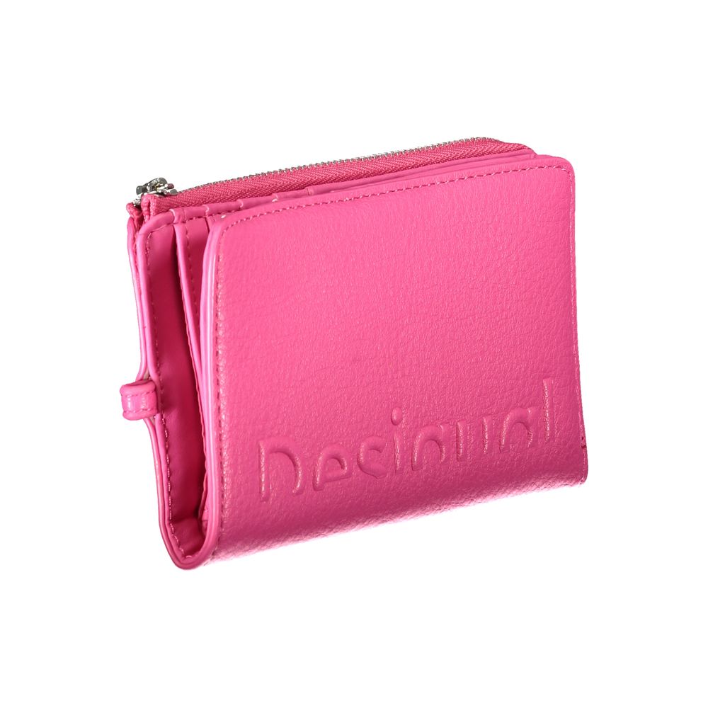 Pink Polyethylene Wallet