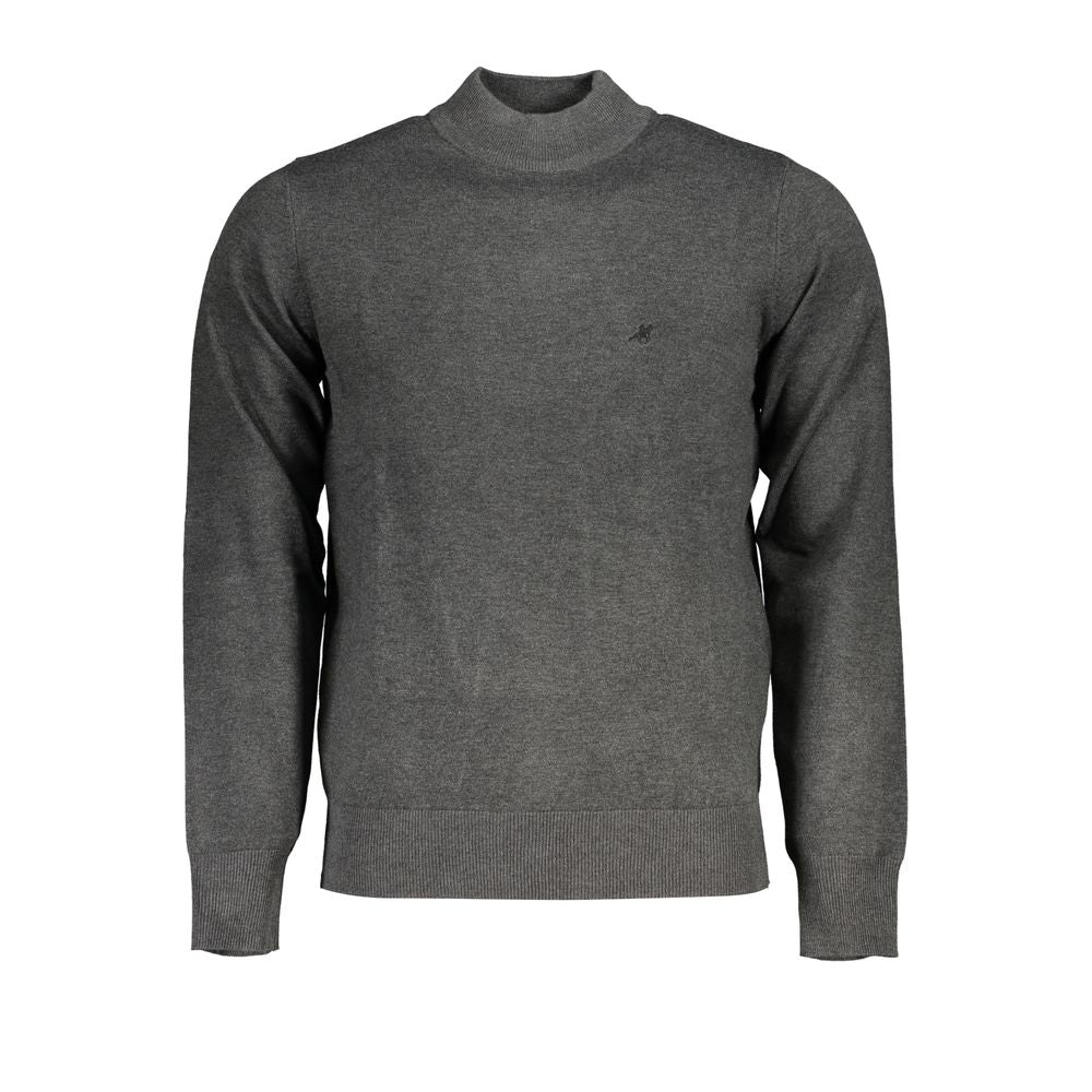 Gray Nylon Sweater