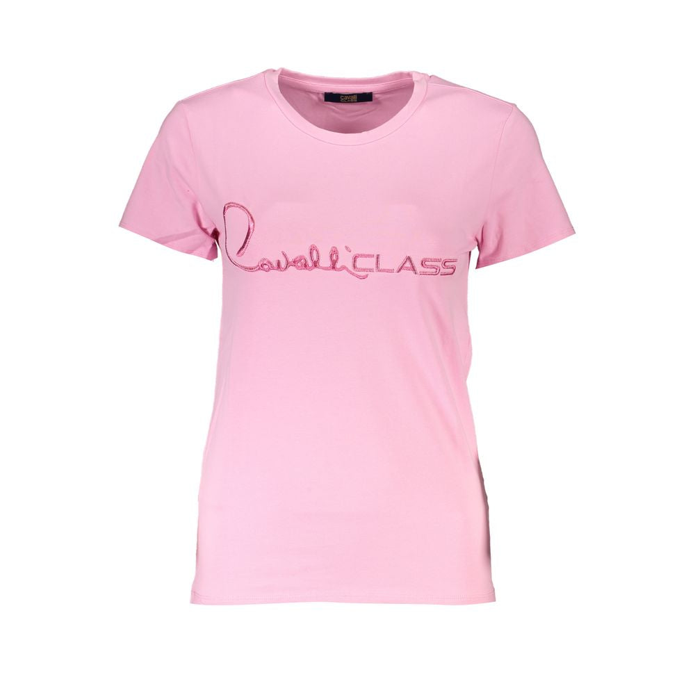 Pink Cotton Tops & T-Shirt