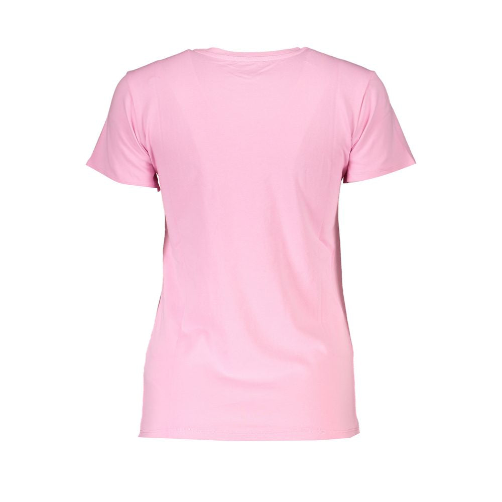 Pink Cotton Tops & T-Shirt