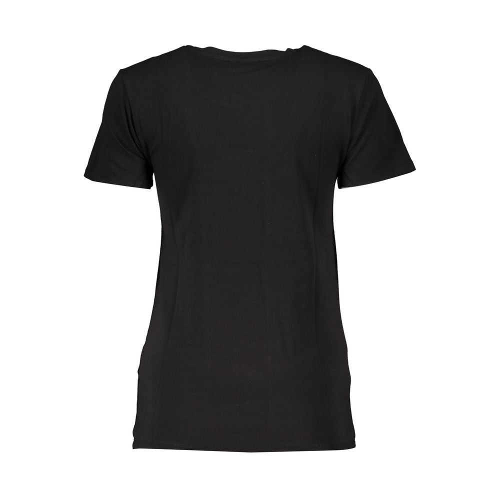 Black Cotton Tops & T-Shirt