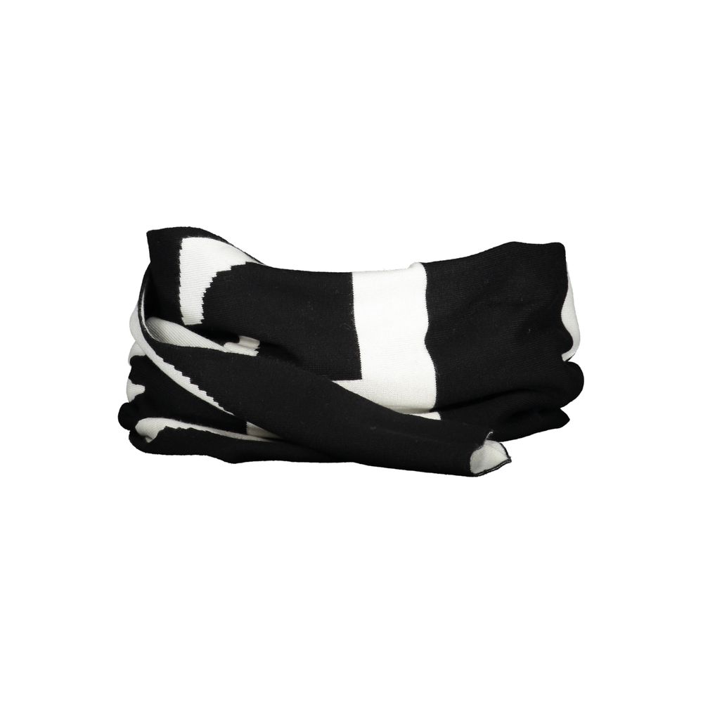 Black Cotton Scarf