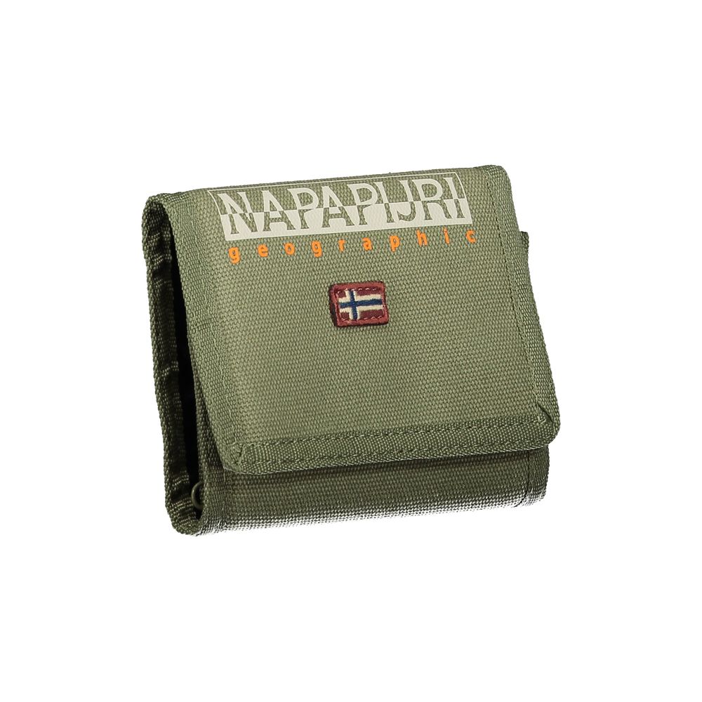 Green Cotton Wallet