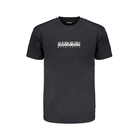 Black Cotton T-Shirt