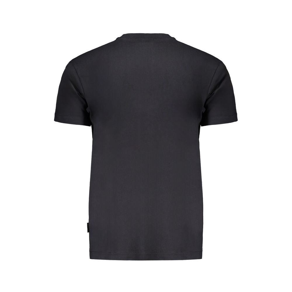 Black Cotton T-Shirt