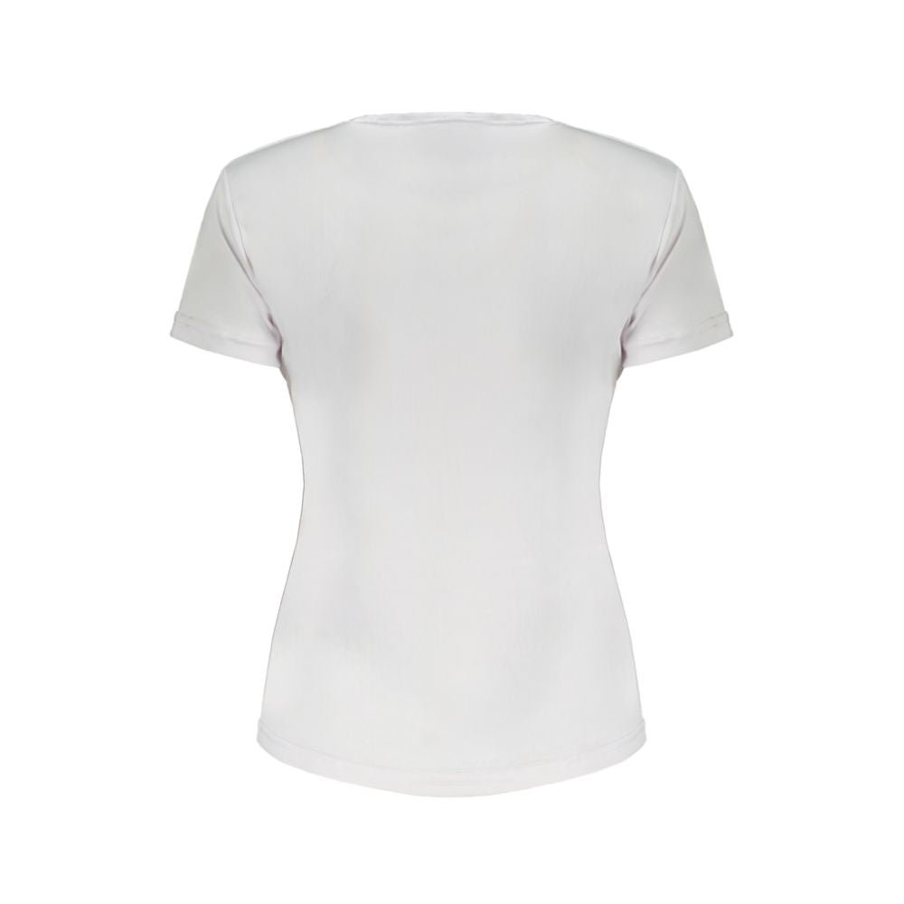 White Polyester Tops & T-Shirt