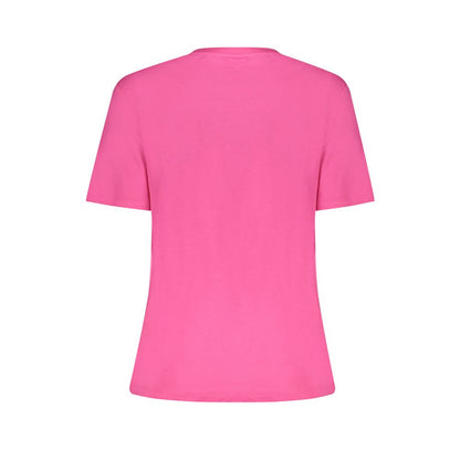 Pink Cotton Tops & T-Shirt