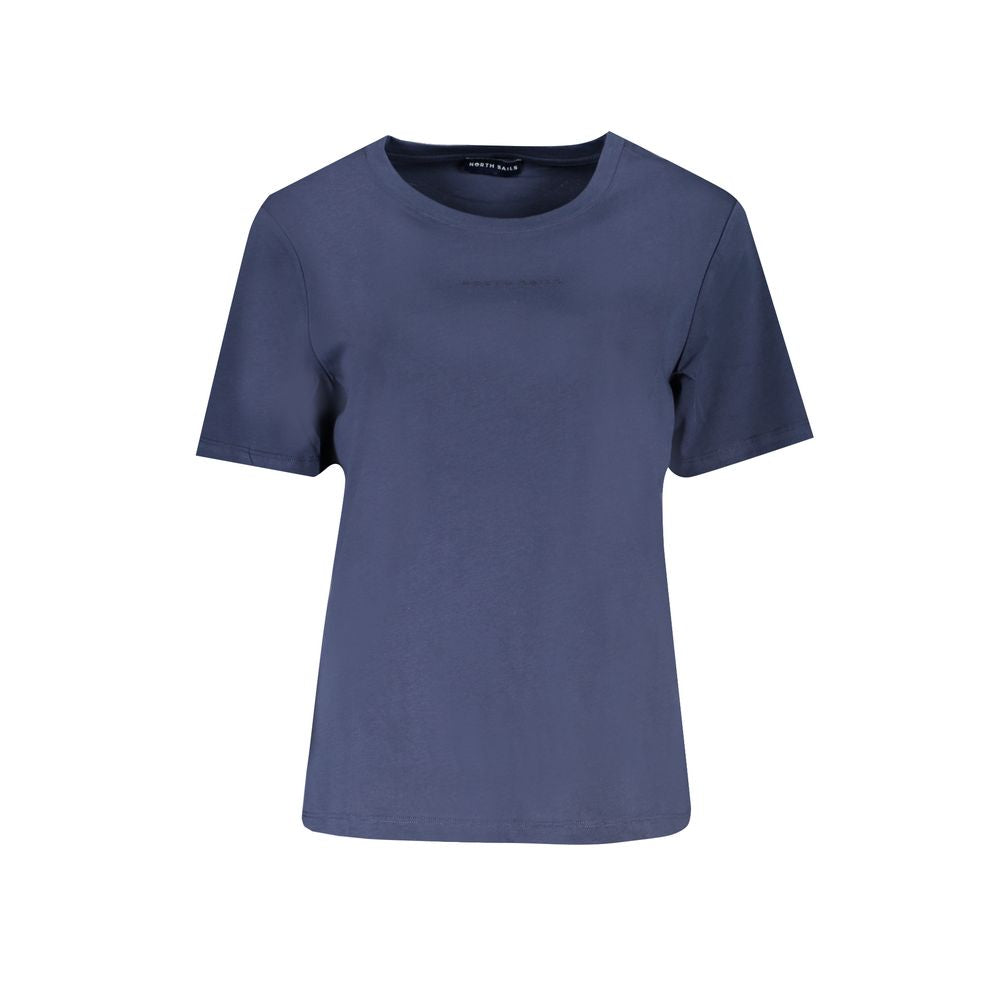 Blue Cotton Tops & T-Shirt