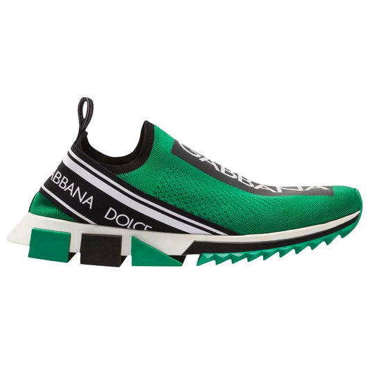 Green Polyester Sneaker