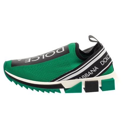 Green Polyester Sneaker