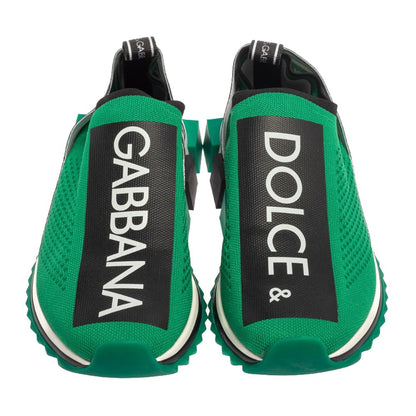 Green Polyester Sneaker