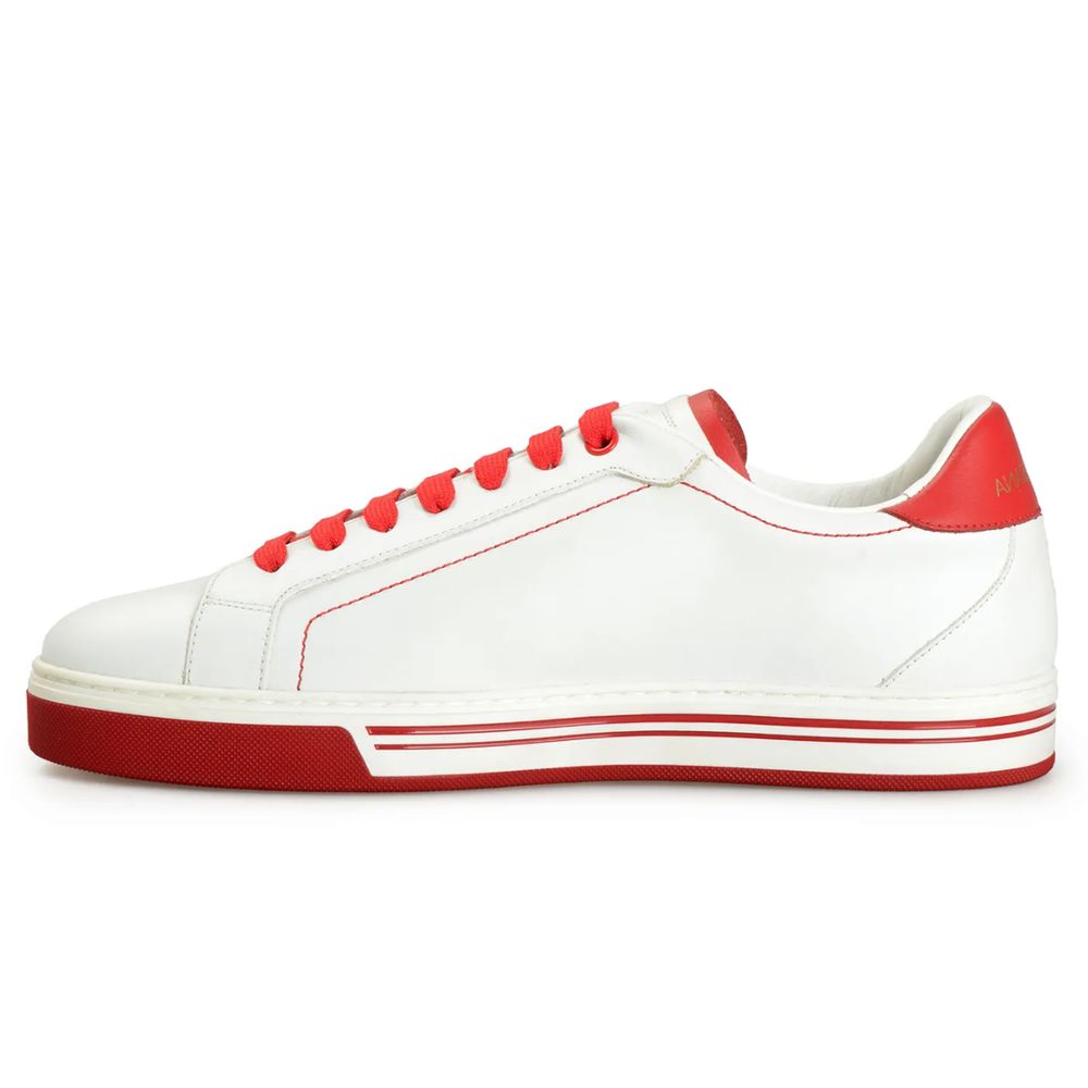 White Leather Di Calfskin Sneaker