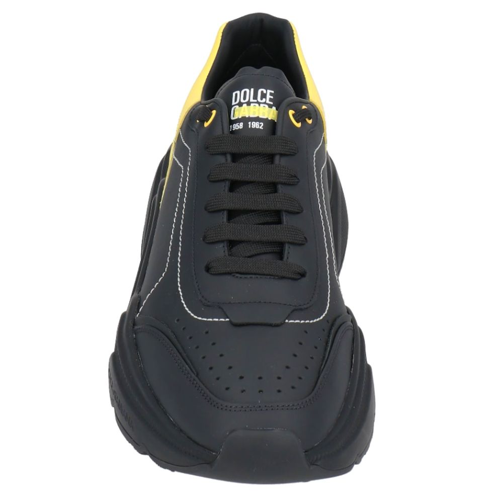 Black Leather Di Calfskin Sneaker