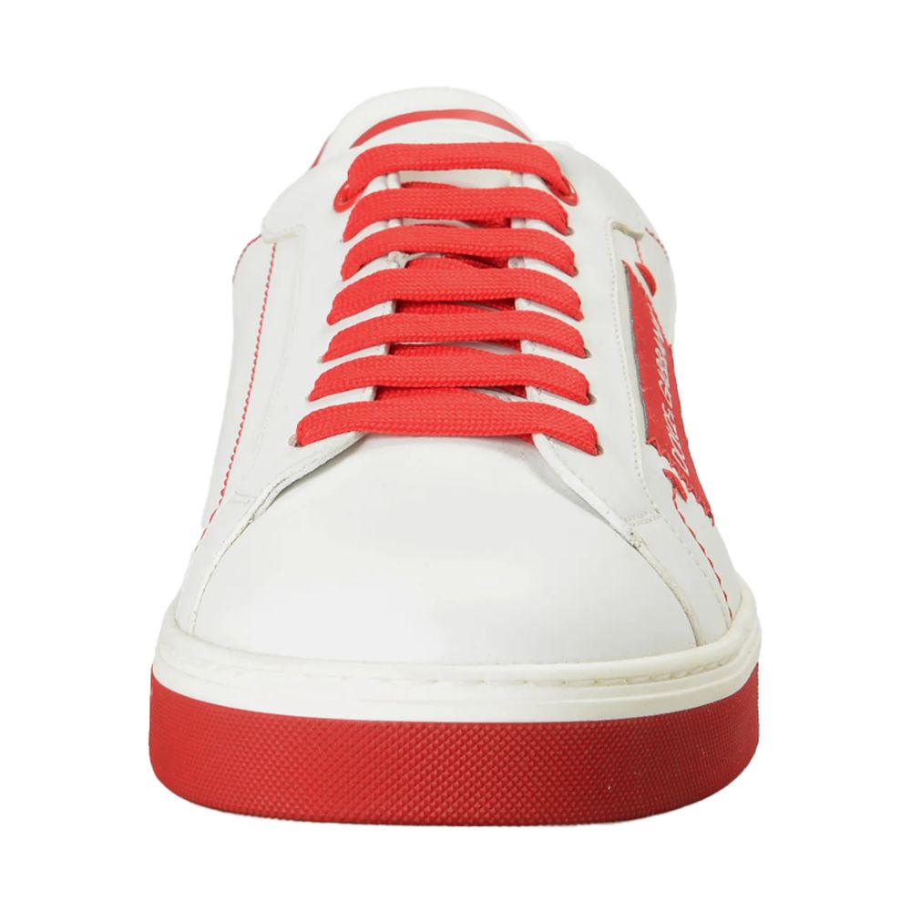 White Leather Di Calfskin Sneaker