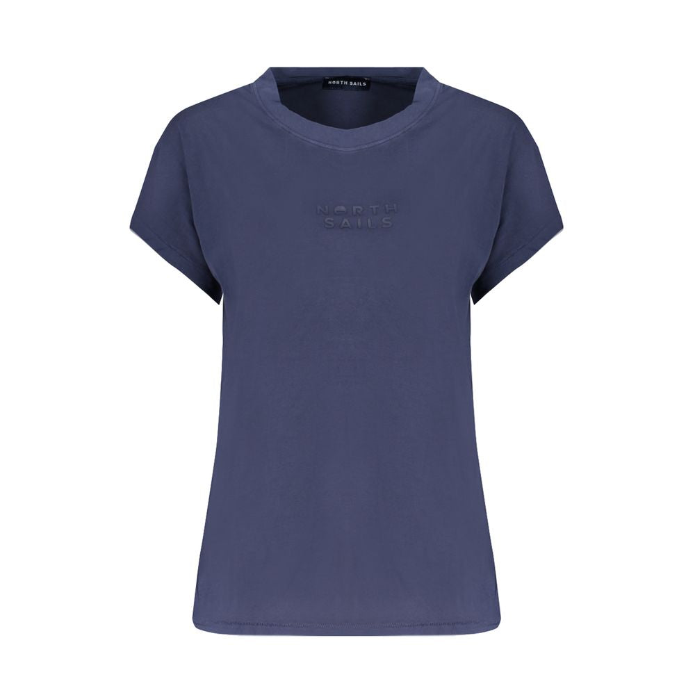 Blue Cotton Tops & T-Shirt