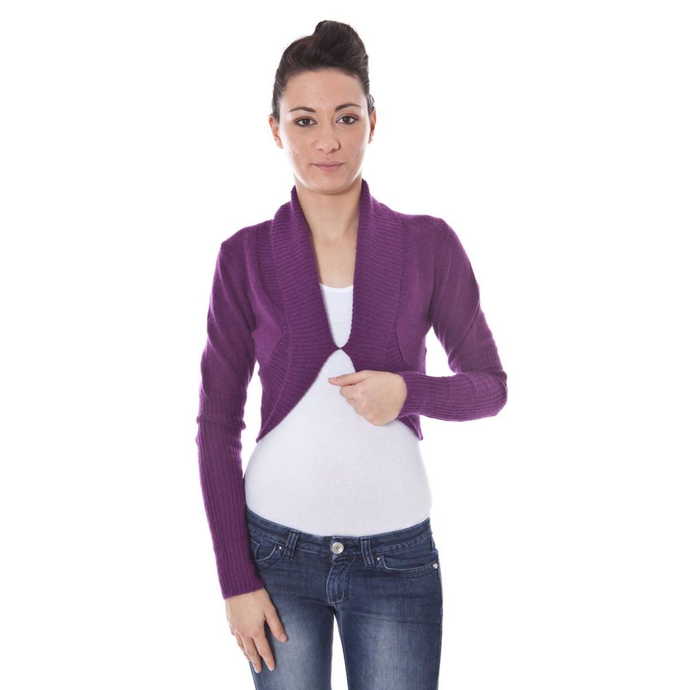 Purple Wool Sweater