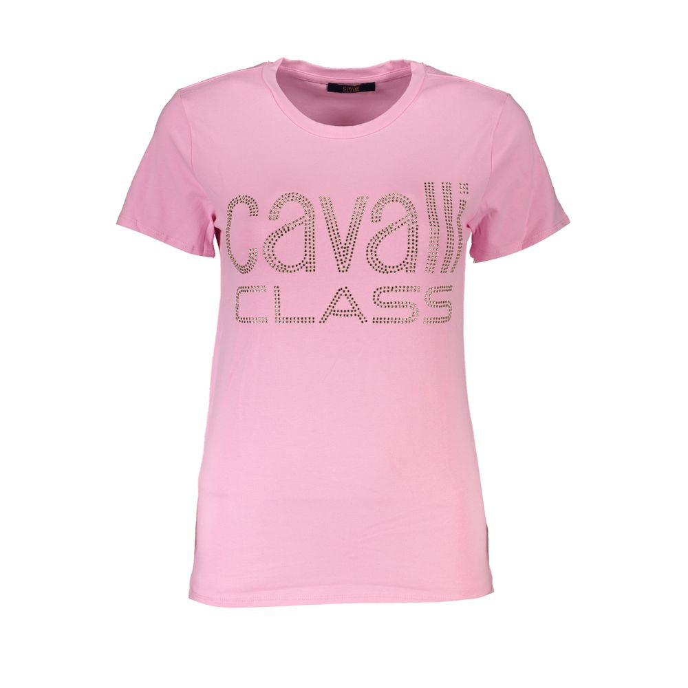 Pink Cotton Tops & T-Shirt