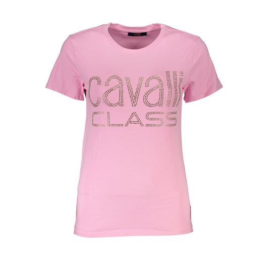 Pink Cotton Tops & T-Shirt