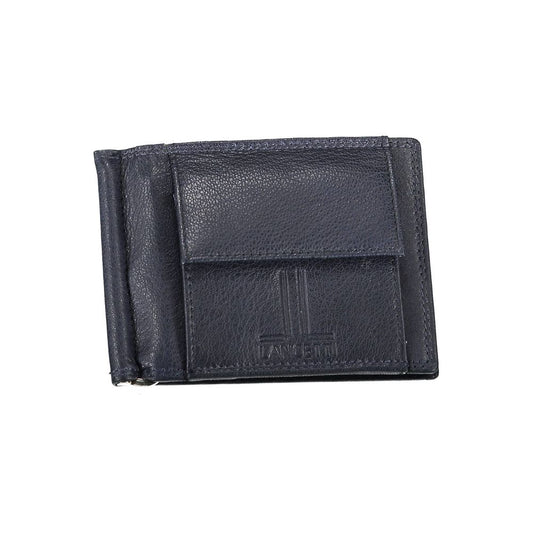 Blue Leather Wallet