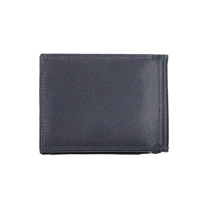 Blue Leather Wallet