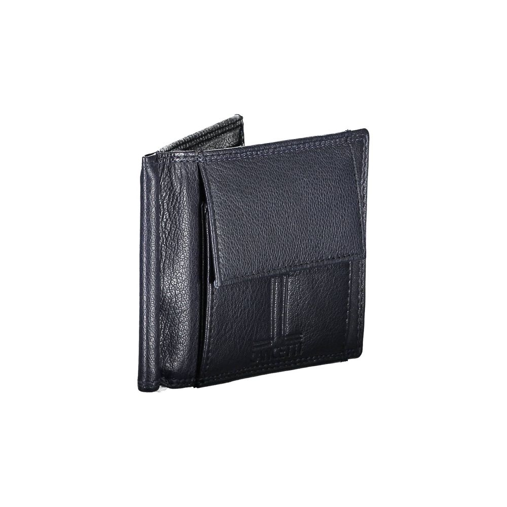 Blue Leather Wallet