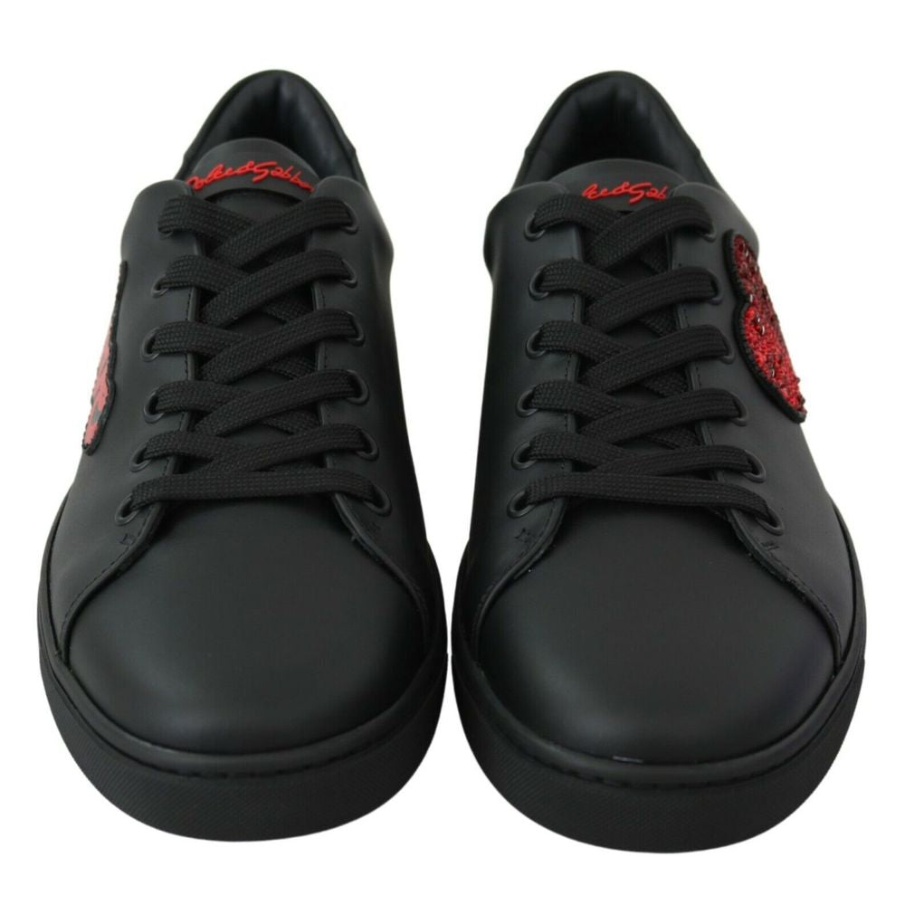 Black Leather Di Calfskin Sneaker