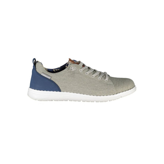 Gray Polyester Sneaker