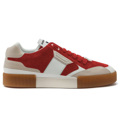 Red Leather Di Calfskin Sneaker