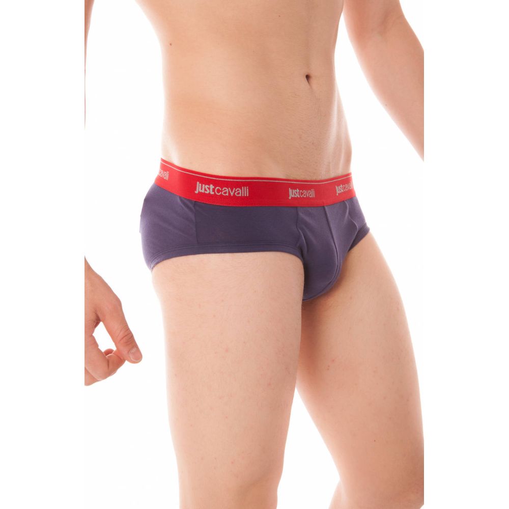 Blue Cotton Underwear