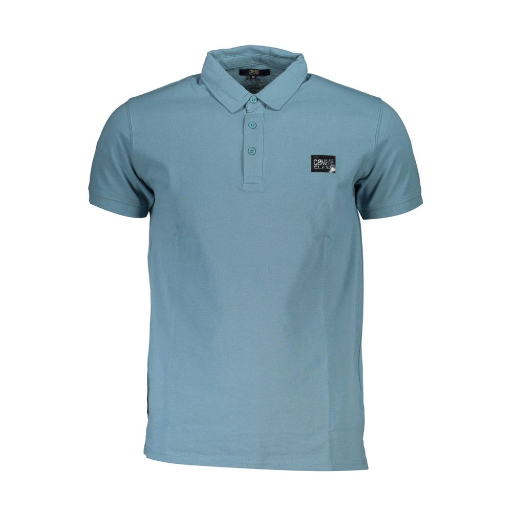 Light Blue Cotton Polo Shirt