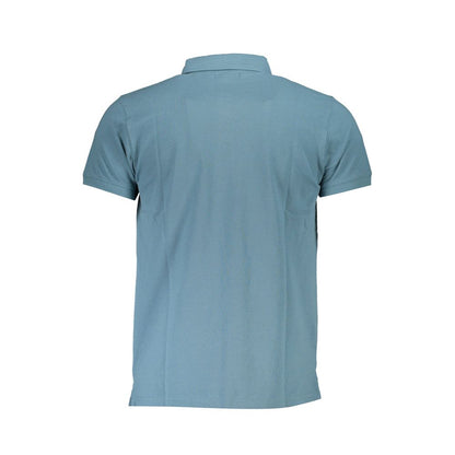 Light Blue Cotton Polo Shirt