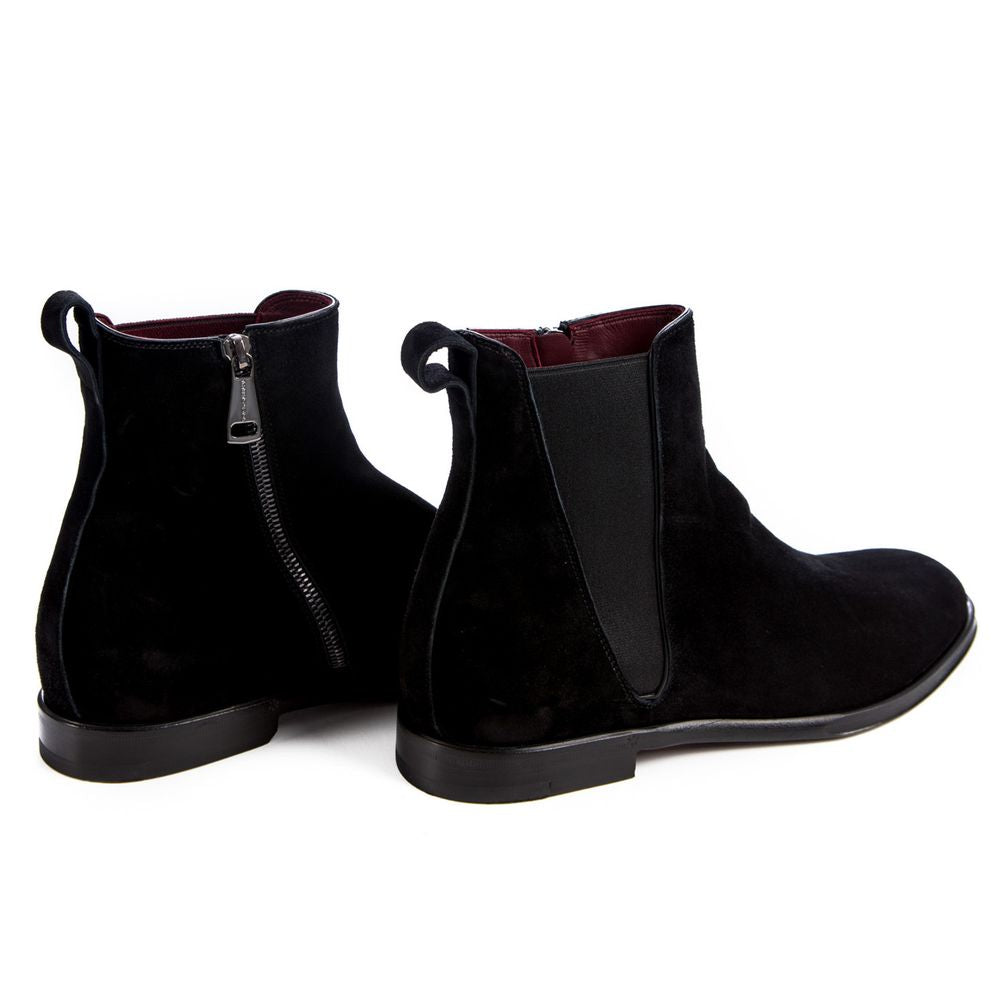 Black Leather Di Calfskin Boot