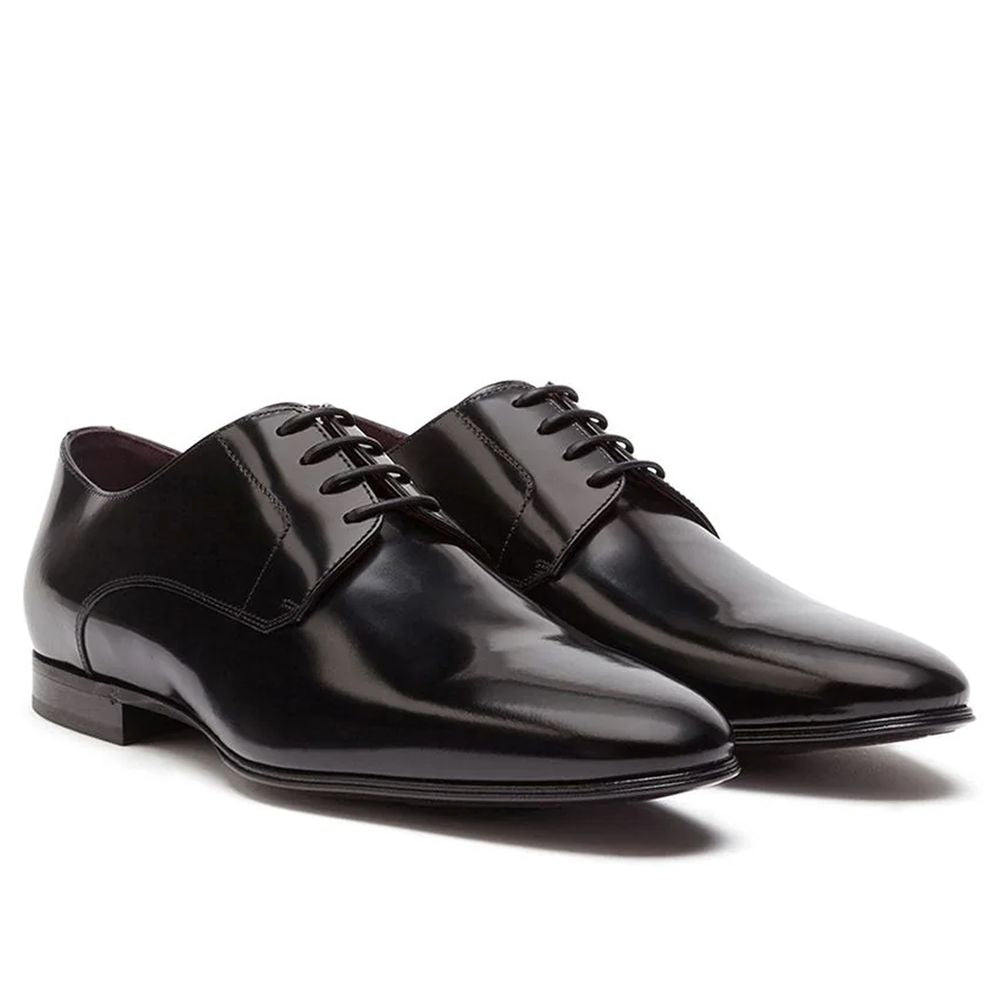 Black Leather Di Calfskin Formal